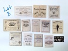 Fashion 24pc Lot B Ephemera Paper Pack Junk Journal Vintage Ads Collage Art