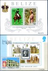 Belize  1979 Royal Family  Series   2 Sheets 