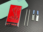 1pc Badge For Red Shelby Car Auto Front Hood Grille Emblem Stickers Car Styling