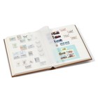 Stamp Collection Stockbook 9x12 64 White Pages Gold A4 Size Archival Lighthouse
