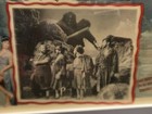 The Three Stooges Meet Hercules Vintage Movie Lobby Title Card 1962 Rare Spanish