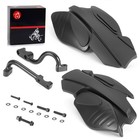 2 Pack Hand Guards   Bracket Mount Kit For Polaris Sportsman 850 2015-2024 Black
