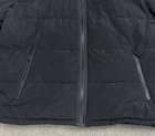 Dnky Men s Black Winter Hooded Puffer Coat Water Resistant Size Xl