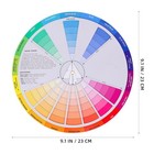 Garneck Creative Color Wheel For The Artist  9  Learning 23cm  Multi