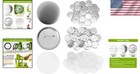300 Pcs 58mm 2 28 Inch Button Maker Supplies  58mm Button Supplies Parts  App   