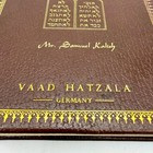 Vtg 1947 Vaad Hatzala Munich Germany Hebrew Bible Chumash Truman Post-holocaust