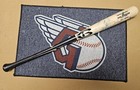 Daniel Schneemann Game Used Cooperstown Bat Cleveland Guardians Cracked