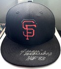 Juan Marichal Signed Baseball Hat San Francisco Giants Coa Inscribed