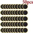 Uk 50x Glueless Bicycle Cycling Bike Tire Tyre Tube Puncture Patches Repair Kit