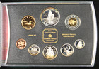 1998 Canada 8 Coin Silver Proof Set - 125 Years Rcmp-grc - Ogp   Coa