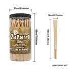 Pre Rolled Cones 100packs Natural King Size Ultra-thin Cones Rolling Paper 108mm