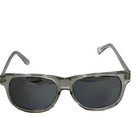 Vintage Nos  Vaurnet Style Dark Lens Sunglasses Translucent  Frame Made Taiwan 