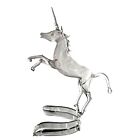 Vintage Lamp Work Hand Blown Unicorn Figurine Art Glass Hand Made Ook  10 