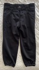 Mizuno Youth Girl s Fastpitch Softball Pant  Yxl 27 5-29 5   Black  Padded