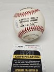 Ernie Banks Signed Rawlings Official National League Baseball Jsa Coa Cubs
