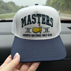 2026 Masters Tournament Hat Augusta National Golf Club White blue Cap New