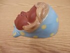 50s 60s Wall Mask Cortendorf 3417 Child Head Ceramic Vintage