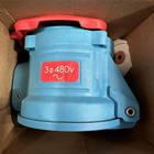       meltric Receptacle Casing   61-6a024-043 Poly Blue      dsn60 63-64043 60a 480v