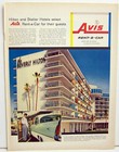 7up Soda Ad Cool Clean Taste And Avis Rent-a-car 1955