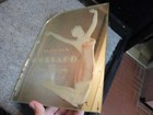 1930 s Art Deco Gossard Sand-glo Ladies Lingerie Advertising Sign Etched Mirror