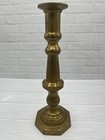 Vintage Large Brass Candle Holder   11   