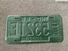 Rare 1965 Indiana Truck License Plate All Original Unused 20000 Ford Chevy Dodge