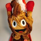 Animated Dancing Singing Brown Twistee Santa Poop Emoji Dandee  issue 