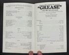 Very Rare World Premiere Grease The Musical  Chicago Program 1971 Kingston Mines