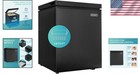 1 8 Cu ft Chest Freezer - Adjustable Thermostat  Quiet Mini