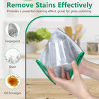 Glass Polishing Cloth Streak Free Miracle Cleaning Cloth Lint Free Microfiber Cl