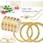 Coppers Wire Diy Jewelry Making Brass Metal Wire For Handmade Wire Jewelry Craft