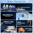 68000 Btu Rv Tankless Water Heater Propane Gas 3 9gpm W controller Instant Hot