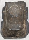 Hand Carved Wood African Gere Gela Horned War Mask Tribal Folk Art 13x9 Vintage