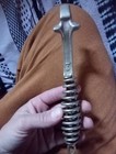 Antique Cast Iron Coil Handle Wood Stove Opene I-s 8 Inches  