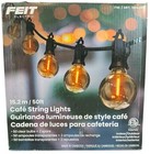 Feit Electric 50  Led Cafe String Light  New In Box 