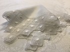  6398    vintage Linen Needle Lace Happy Daisies Wedding Handkerchief Heirloom