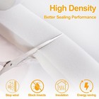 High Density Foam Tape 2 Inch Wide X 1 Thick X 6 5ft X 1 Rolls  White