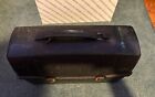 Vintage Aladdin Black   Gold Finish Lunch Box Only King-seeley Thermos  