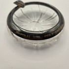 Ww2 German Kriegsmarine 835 Silver   Cut Crystal Ashtray        admiral Norwegen    9 