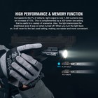 Olight Pl-3r Valkyrie Rail Mount Light Weaponlight Tactical 1500lumens Black