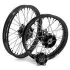 Kke 21 18   Enduro Wheels For Yamaha Tenere 700 2019-2025 Cush Drive Hubs Black