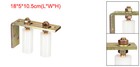 Slide Gate Guide Roller With L Post Bracket 3  Dual Nylon Rollers Gate White