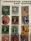 Argentine Stamps Collection Antique Album Argentina See More Stamps On My Store 