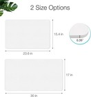 Diatomaceous Earth Stone Bath Mat Non-slip Fast Drying Mat 23 6  X 15 4  White