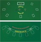 Transform Your Table With 72  X 36  Reversible Texas Holdem   Blackjack Felt