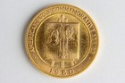 American Arts Commemorative Series 1980 Gold Medallion Coin Grant Wood