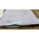 Quick Zip Baby Crib Toddler Sheet 100  Cotton Set Of 2 Top Sheets White Purple