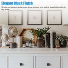Square Knobs Black Modern Handle Pulls Kitchen Bathroom Cabinet Hardware Lot
