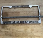 Felix Chevy License Plate Frame Topper Chevrolet Car Truck Auto Gift Hotrod Read
