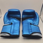 9round Blue black Boxing Bag Gloves Pair